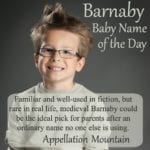 Barnaby: Baby Name of the Day