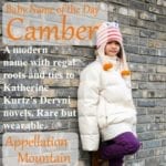 Camber: Baby Name of the Day