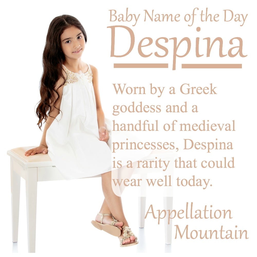 Despina: Baby Name of the Day