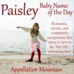 Paisley: Baby Name of the Day
