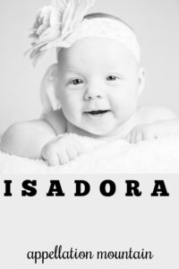 baby name Isadora