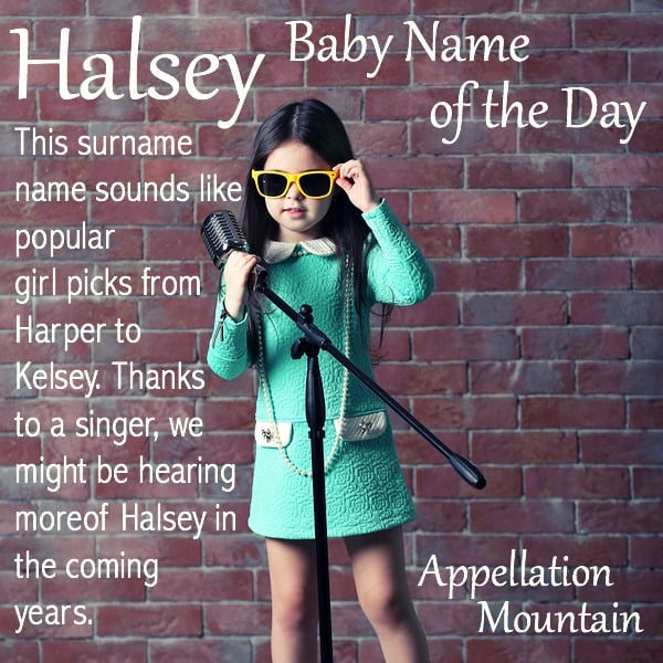 Hasley: Baby Name of the Day