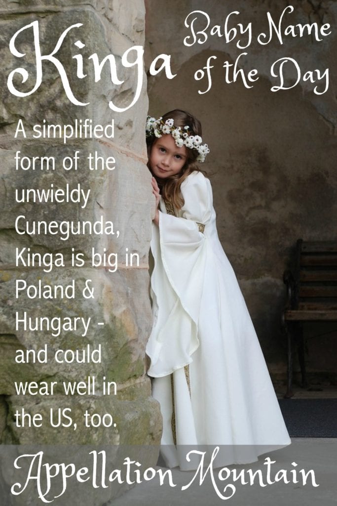 Kinga: Baby Name of the Day