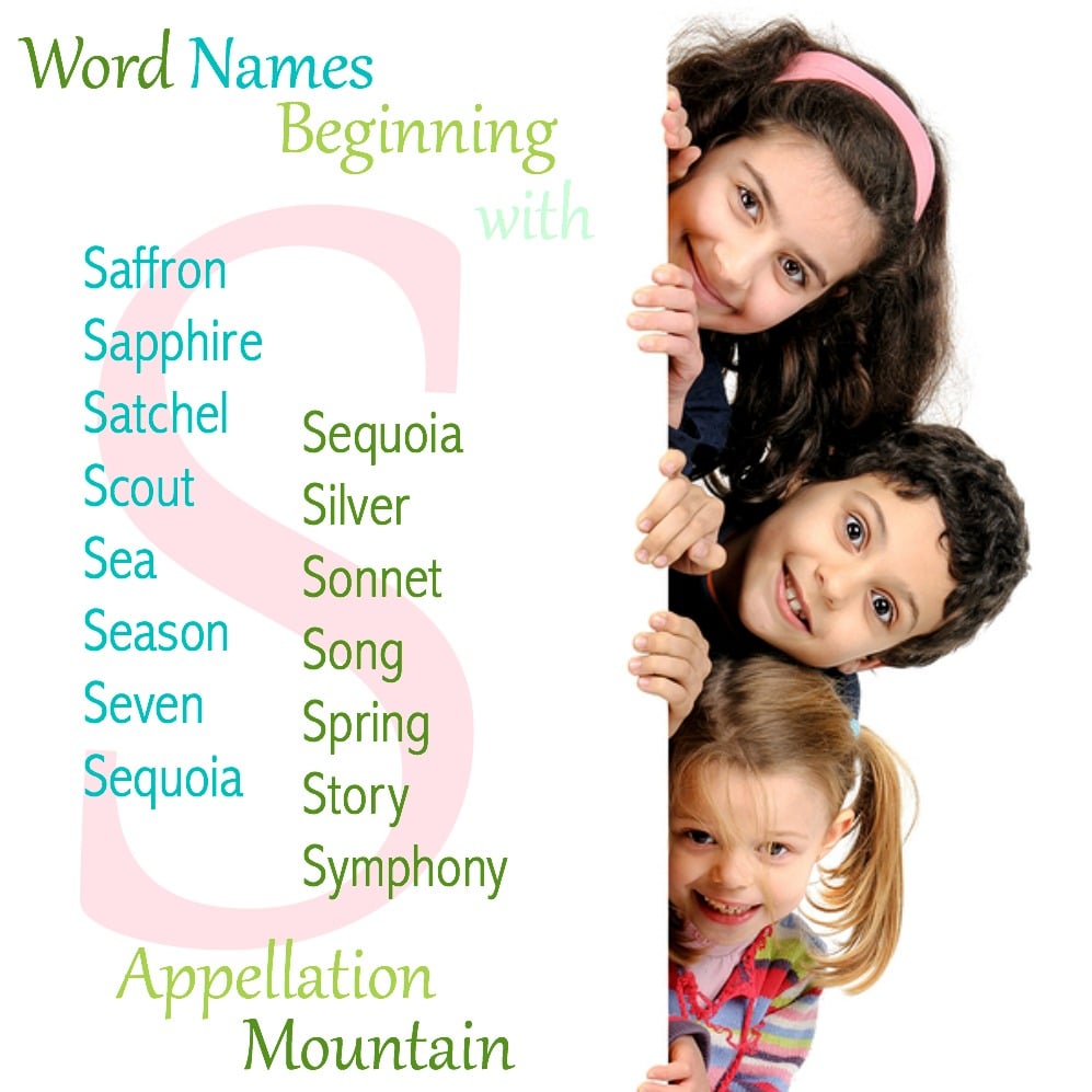 Word Names Beginning with S