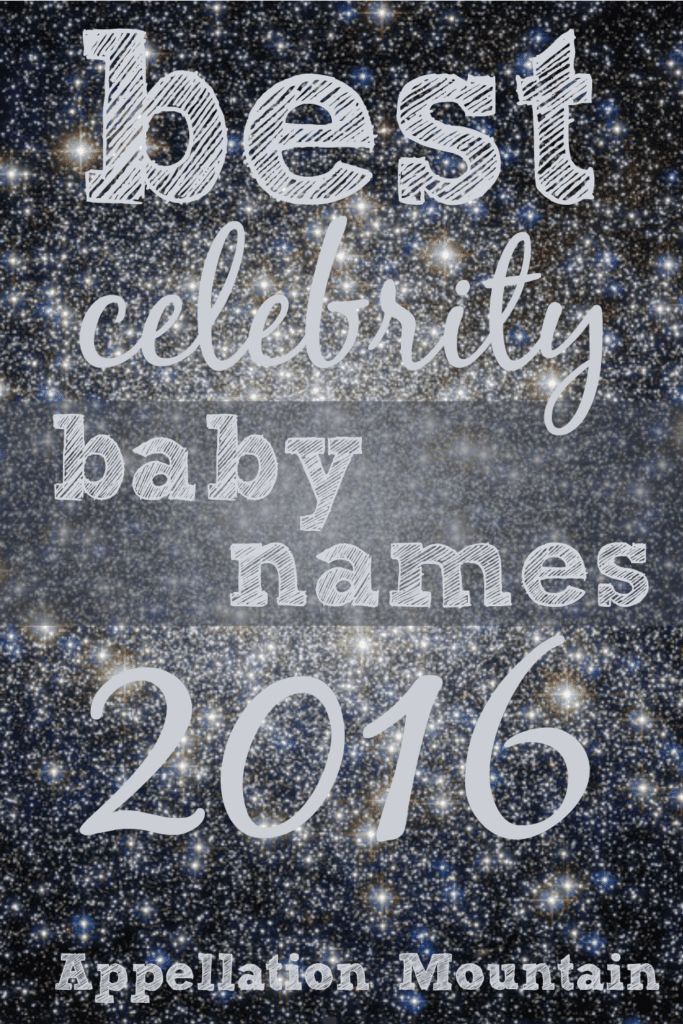 Best Celebrity Baby Names 2016
