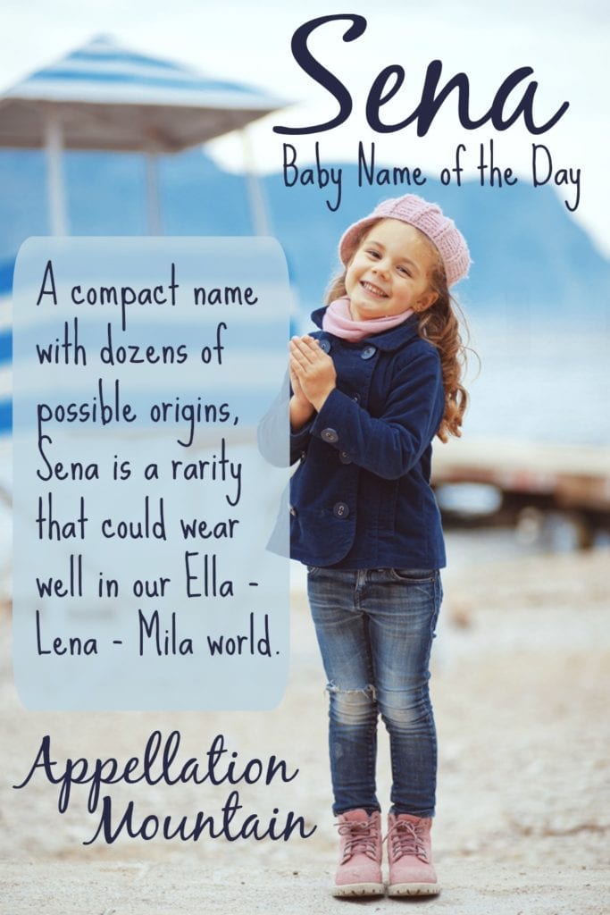 Sena: Baby Name of the Day