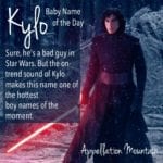 Kylo: Baby Name of the Day