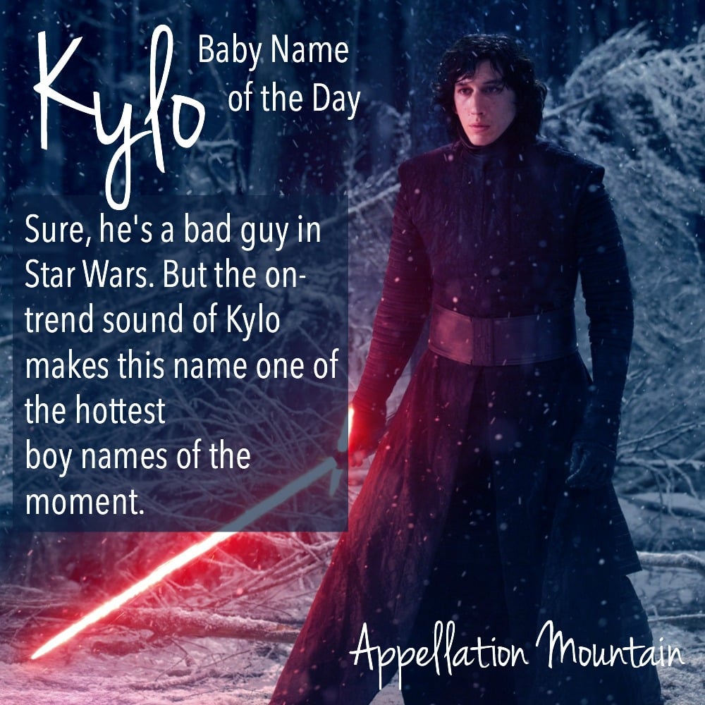 Kylo: Baby Name of the Day