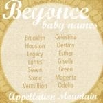 Beyonce Baby Names: What will they name the twins?