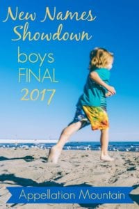 New Names Showdown 2017 boys final