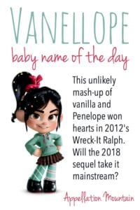 Vanellope: Baby Name of the Day