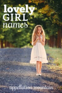 lovely girl names