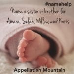 Name Help: Four Sisters Plus Baby …