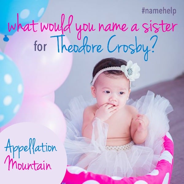 Name Help: A Sister for Theodore Crosby