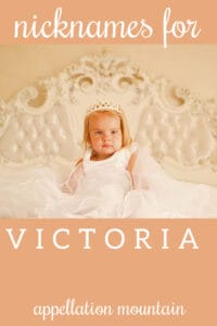 Victoria nicknames