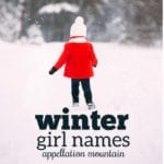 Winter Girl Names