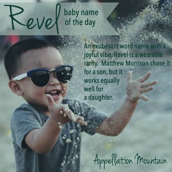 Revel: Baby Name of the Day