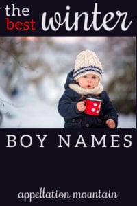 winter boy names
