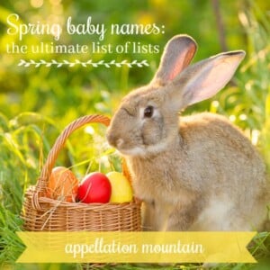 Spring baby names