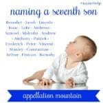 Name Help: Naming a Seventh Son