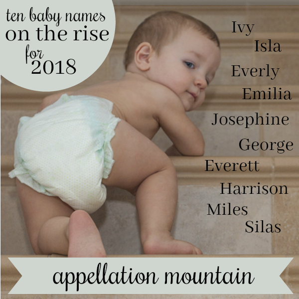 Predicting the New Top 100 baby names of 2018