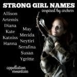 Strong Girl Names Inspired by Archers