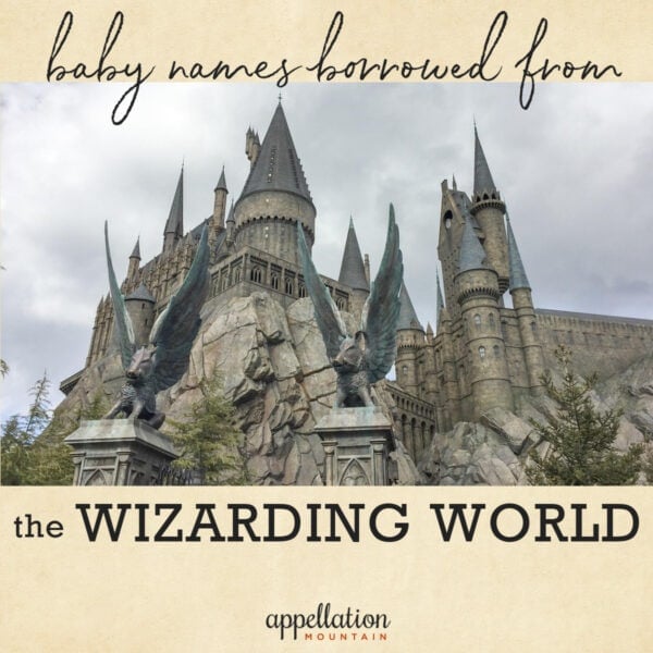 photo of Hogwarts Castle; "good Harry Potter names"