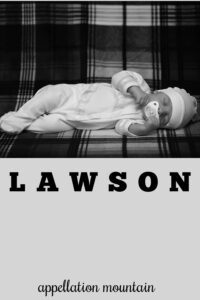 baby name Lawson