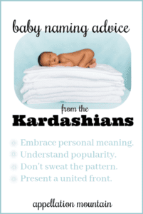 Kardashian baby names