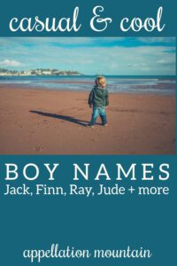 casual cool boy names