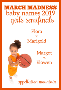 March Madness Baby Names 2019: Girls SemiFinals