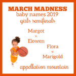 March Madness Baby Names 2019: Girls SemiFinals