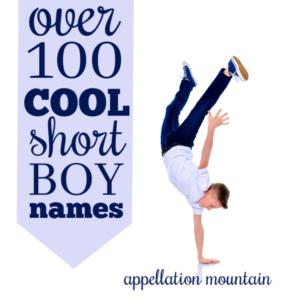 Cool Short Boy Names