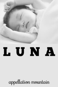 baby name Luna