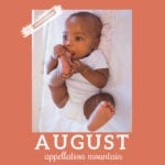 Baby Name August: Summery and Serious