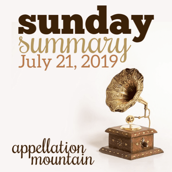 Sunday Summary: 7.21.19