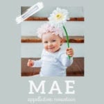 baby name Mae