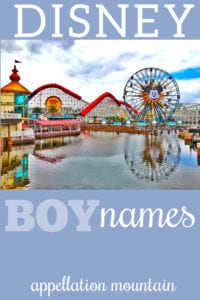 Disney boy names