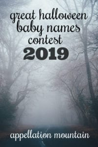 Great Halloween Baby Names Contest 2019: Boys SemiFinals