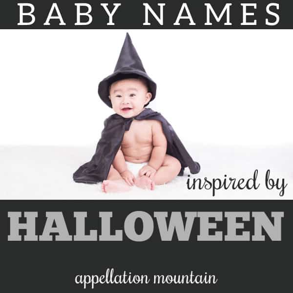 Halloween baby names