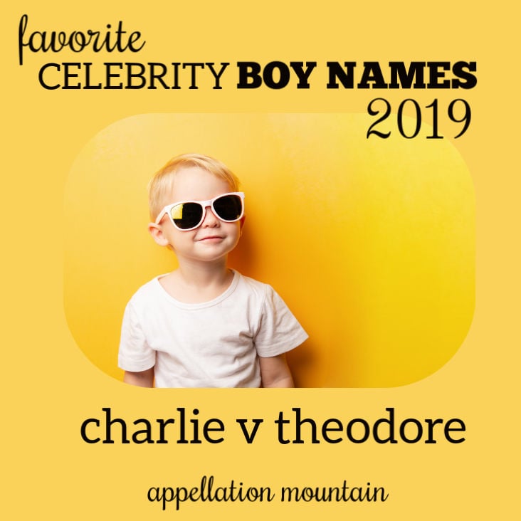 Favorite Celebrity Boy Names 2019