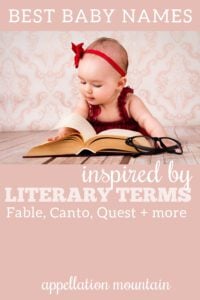 literary baby names