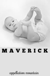 Baby Name Maverick