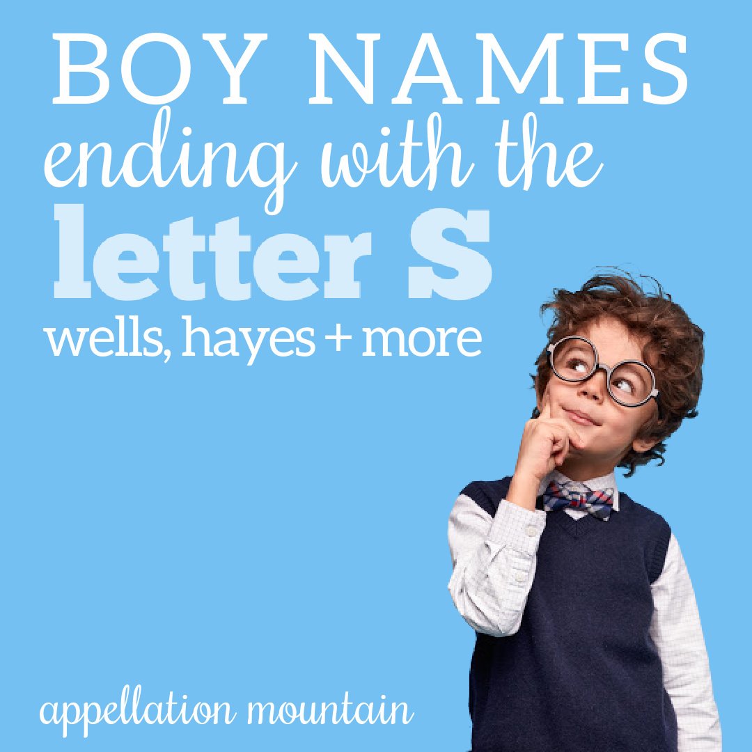 boy names ending with S