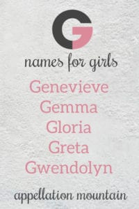 G Girl Names