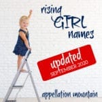 rising girl names