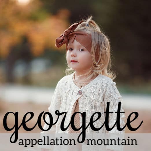 Georgette: Baby Name of the Day