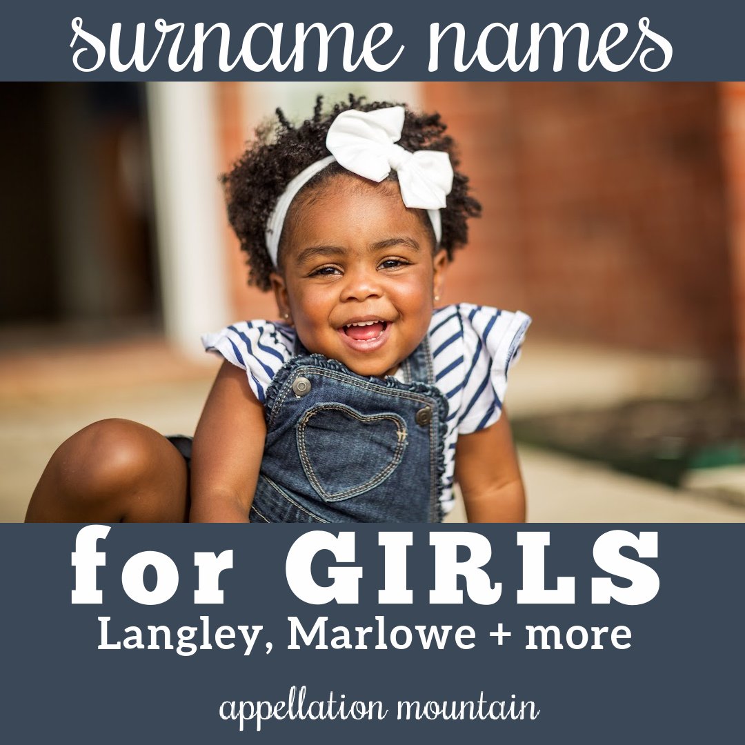 rare surname names for girls