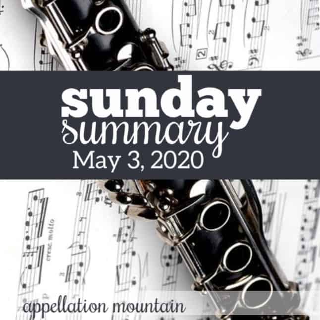 Sunday Summary: 5.3.20