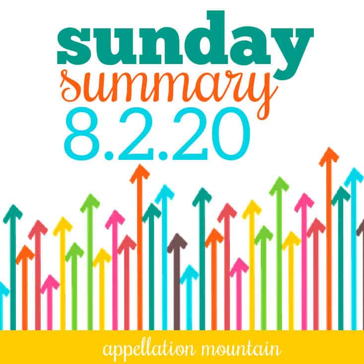 Sunday Summary: 8.2.20